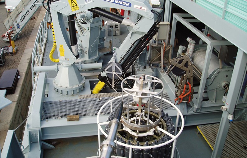 MacArtney launch and recovery equipment
