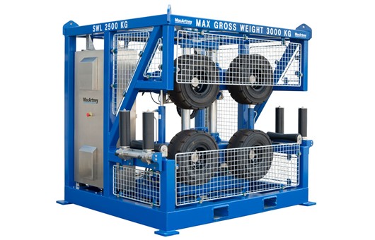 Offshore Cable Handling Equipment Loading Marine Transit And Cable Unloading Incl Carousel Loading Tower Loading Arm Loading Tensioner Cable Guide And Operator S Cabin